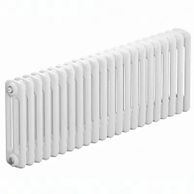 Трубчатый радиатор Rifar Tubog 3037 22 секций цвет белый боковое подключение
