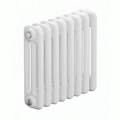 Трубчатый радиатор Rifar Tubog 3037 8 секций цвет белый боковое подключение