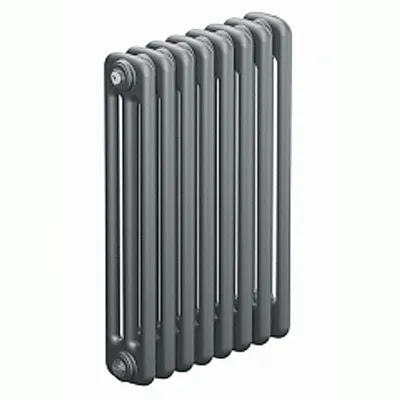 Трубчатый радиатор Rifar Tubog 3057 6 секций цвет титан боковое подключение