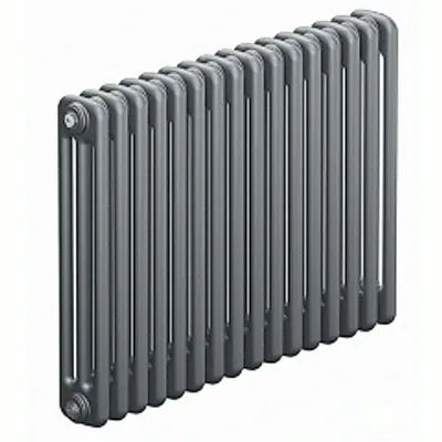 Трубчатый радиатор Rifar Tubog 3057 16 секций цвет титан боковое подключение