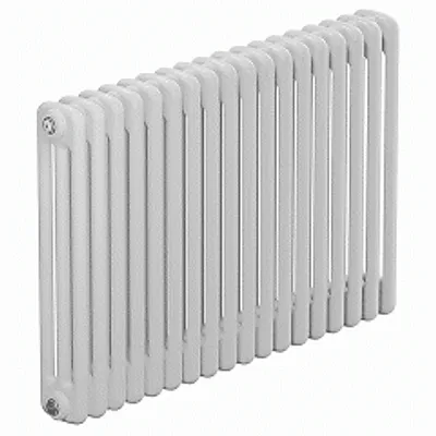 Трубчатый радиатор Rifar Tubog 3057 18 секций цвет белый боковое подключение
