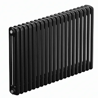 Трубчатый радиатор Rifar Tubog 3057 20 секций цвет антрацит боковое подключение