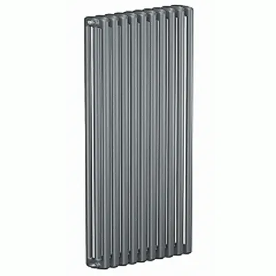Трубчатый радиатор Rifar Tubog 3180 12 секций цвет титан боковое подключение