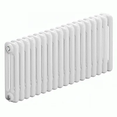 Трубчатый радиатор Rifar Tubog 3037 18 секций цвет белый нижнее подключение