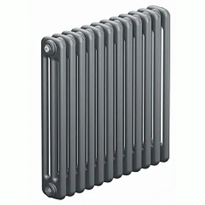 Трубчатый радиатор Rifar Tubog 3057 12 секций цвет титан нижнее подключение