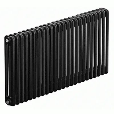 Трубчатый радиатор Rifar Tubog 3057 24 секции цвет антрацит нижнее подключение