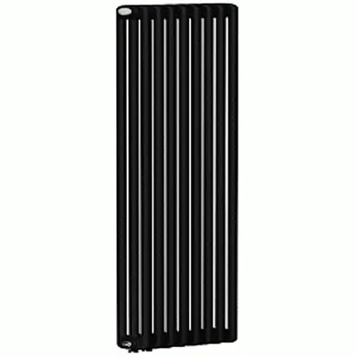 Трубчатый радиатор Rifar Tubog 3180 8 секций цвет антрацит нижнее подключение