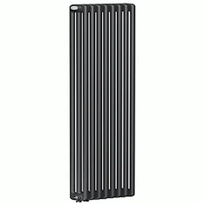 Трубчатый радиатор Rifar Tubog 3180 8 секций цвет титан нижнее подключение