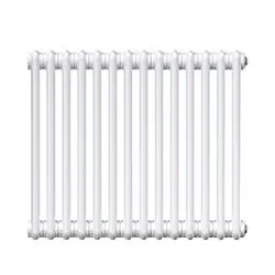 Трубчатый радиатор Rifar Tubog 2057 8 секций цвет белый боковое подключение