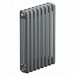 Трубчатый радиатор Rifar Tubog 3057 6 секций цвет титан боковое подключение