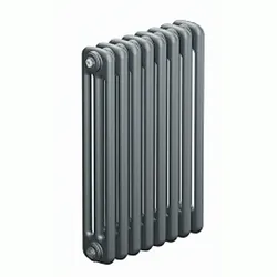 Трубчатый радиатор Rifar Tubog 3057 8 секций цвет титан нижнее подключение