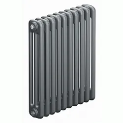 Трубчатый радиатор Rifar Tubog 3057 10 секций цвет титан нижнее подключение