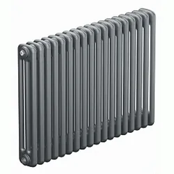 Трубчатый радиатор Rifar Tubog 3057 18 секций цвет титан нижнее подключение