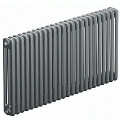 Трубчатый радиатор Rifar Tubog 3057 24 секции цвет титан нижнее подключение