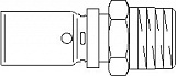 Oventrop Прессоединение с наружной резьбой 16 х 2,0 мм х R 1/2 НР