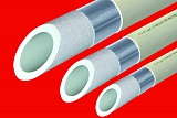FV-Plast Труба (PP-RCT) Stabioxy 25х2.8 (4м) с алюминиевым слоем без перфорации, 106425